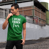 'I speak french fries' volwassene shirt