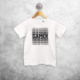 'Gamer' kind shirt met korte mouwen