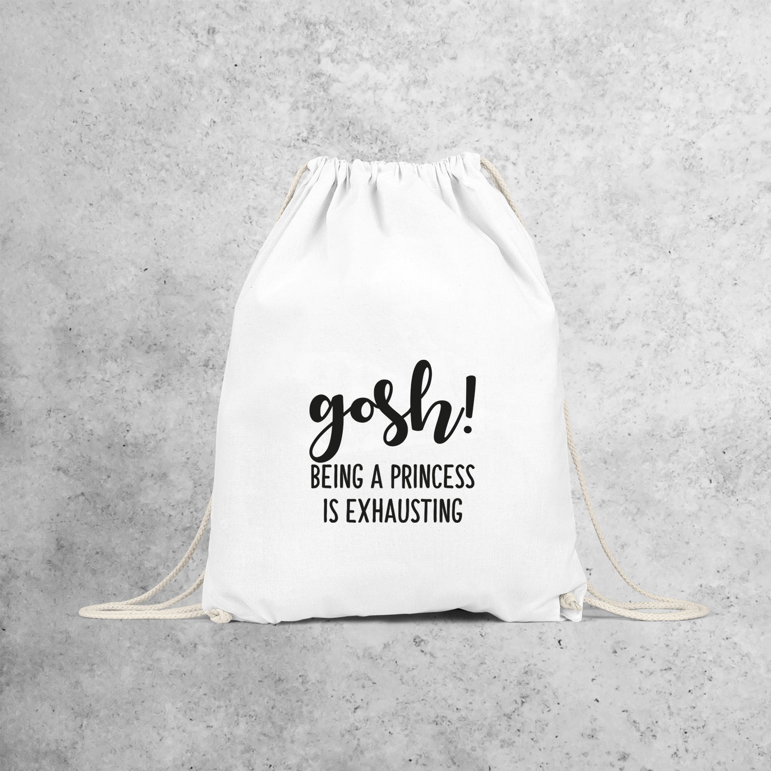 'Gosh! Being a princess is exhausting' backpack