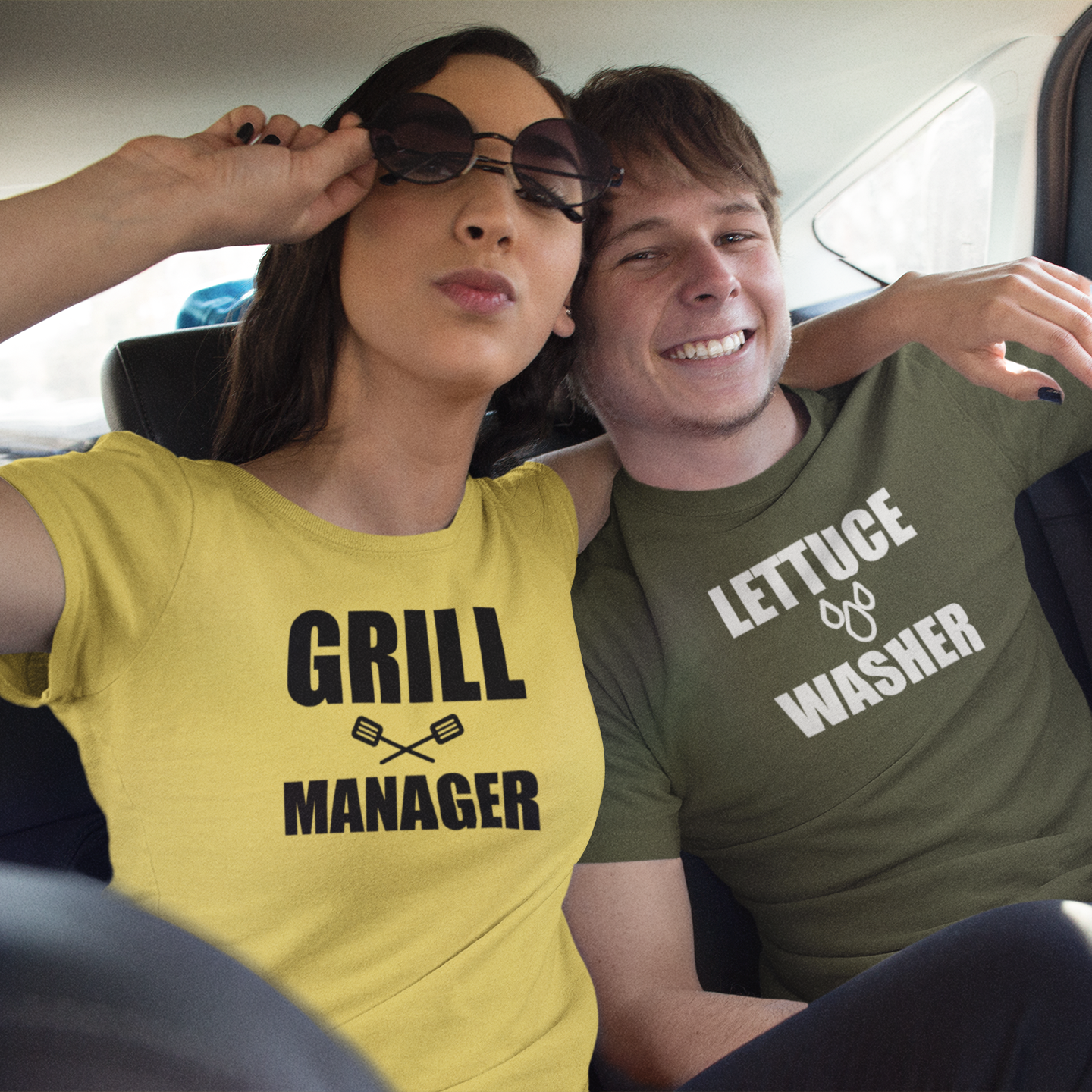 'Grill manager' adult shirt
