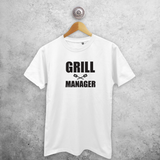 'Grill manager' adult shirt