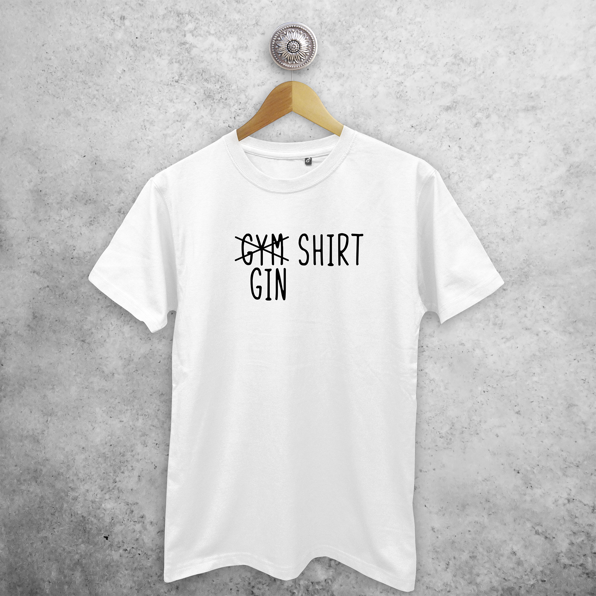 'Gym/Gin shirt' adult shirt