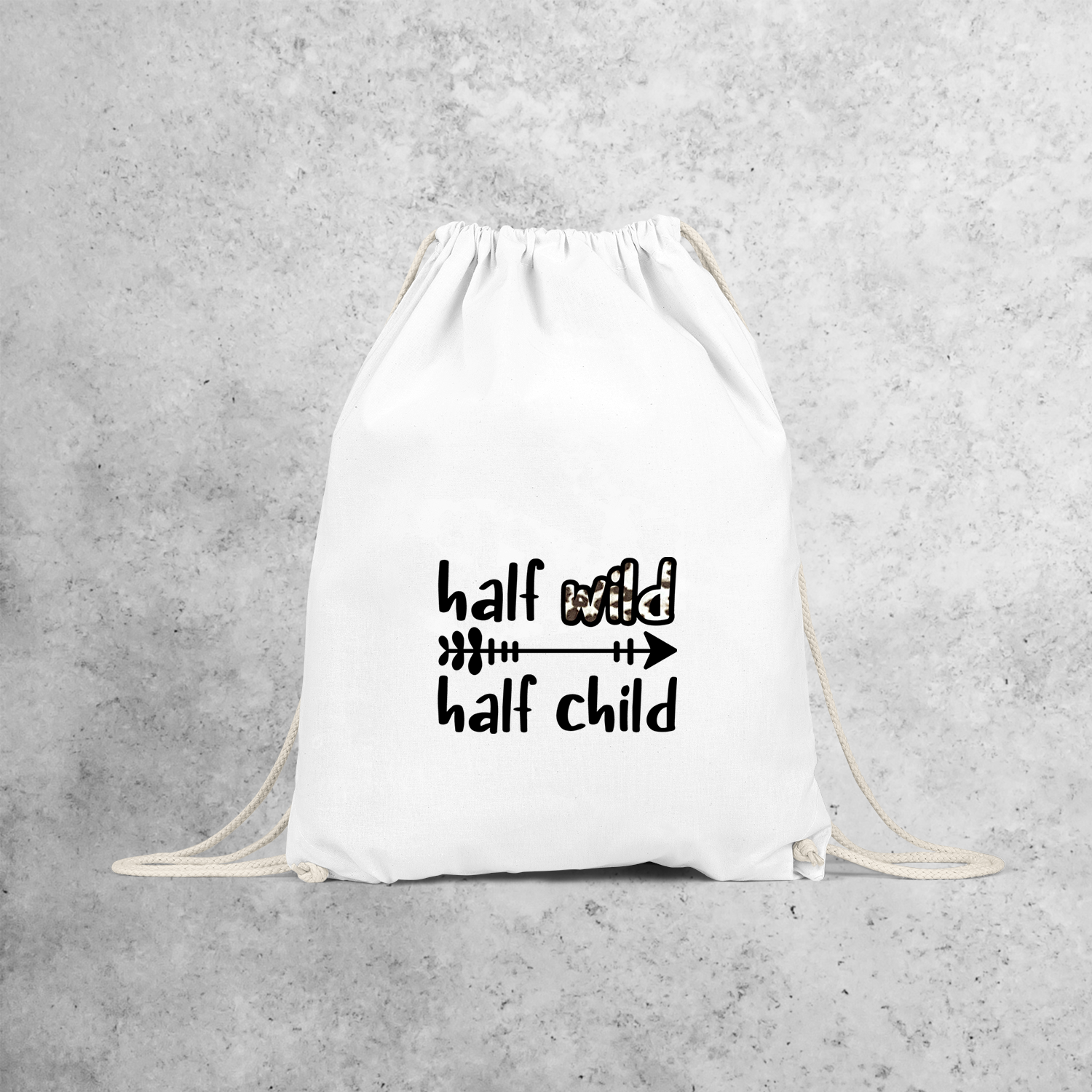 'Half wild, Half child' backpack