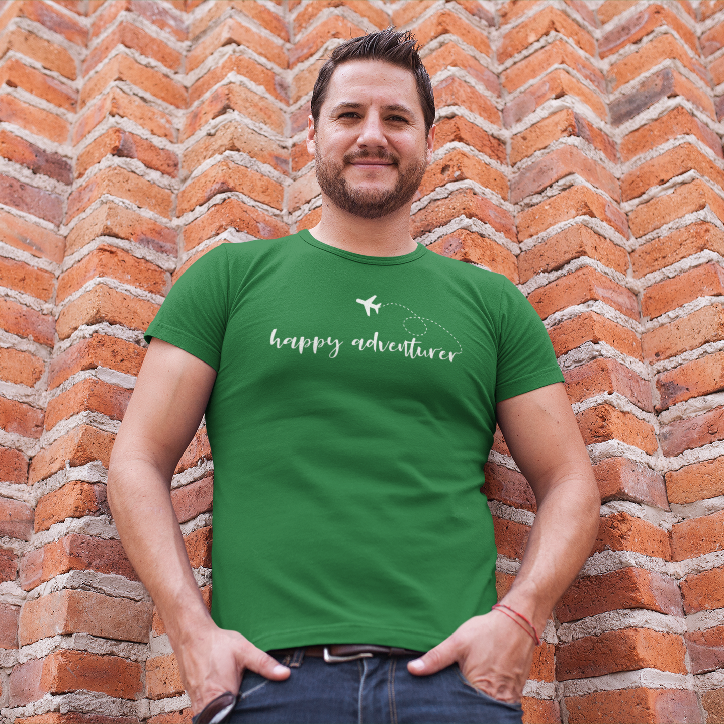 'Happy adventurer' adult shirt