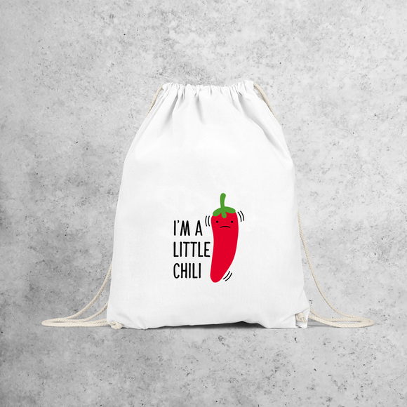 'I'm a little chili' backpack