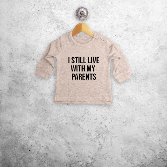 'I still live with my parents' baby sweater