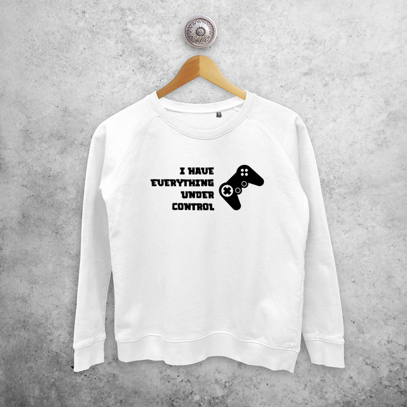 ‘I have everything under control’ sweater