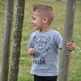 Viking kind shirt met korte mouwen