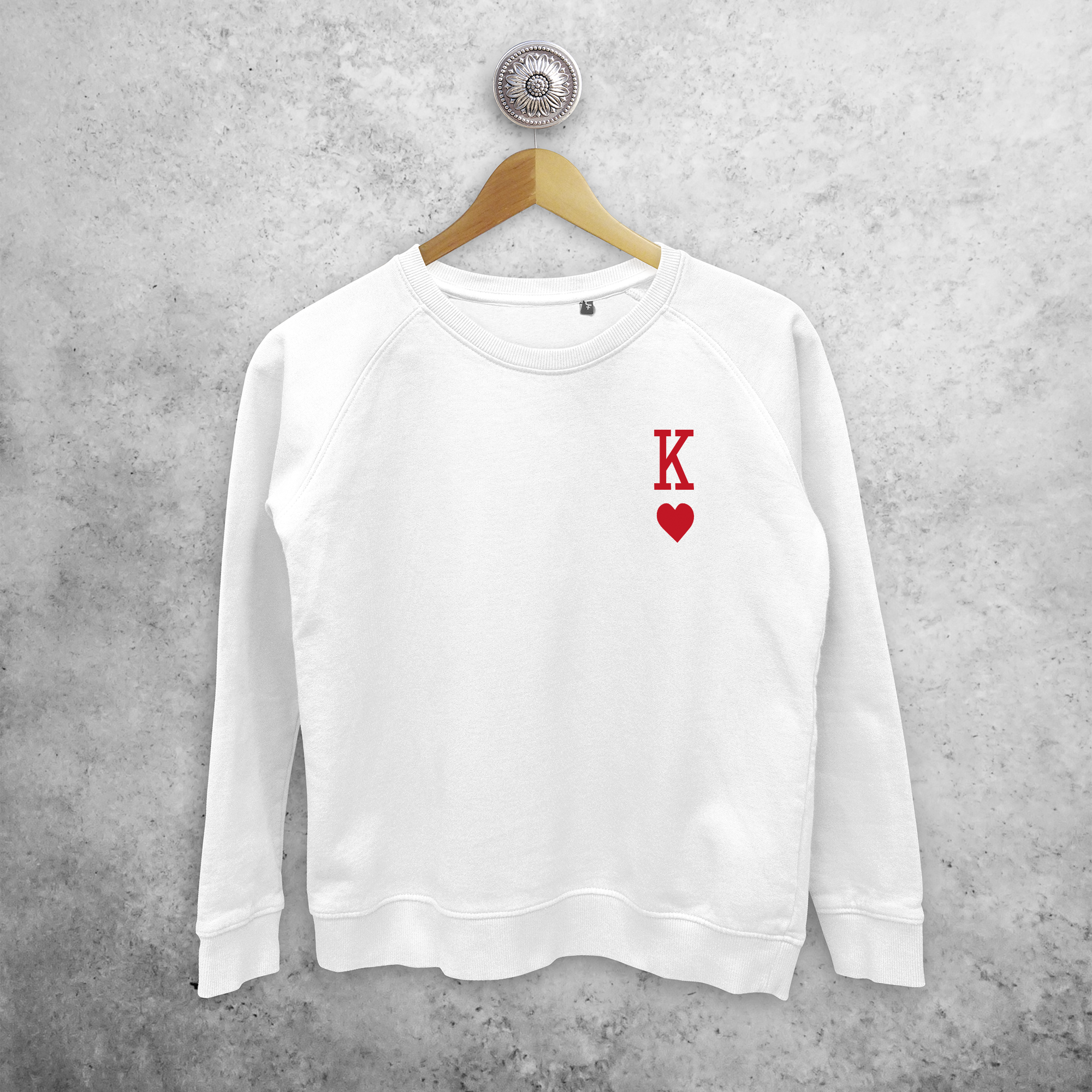 'King of hearts' sweater