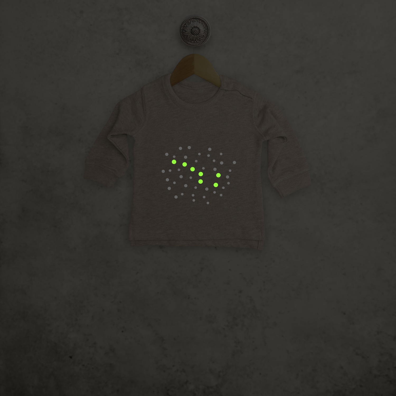 Little bear glow in the dark baby sweater