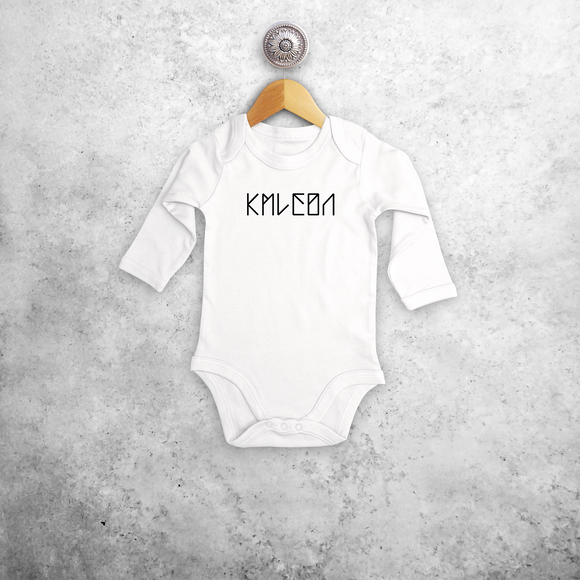 KMLeon baby longsleeve bodysuit