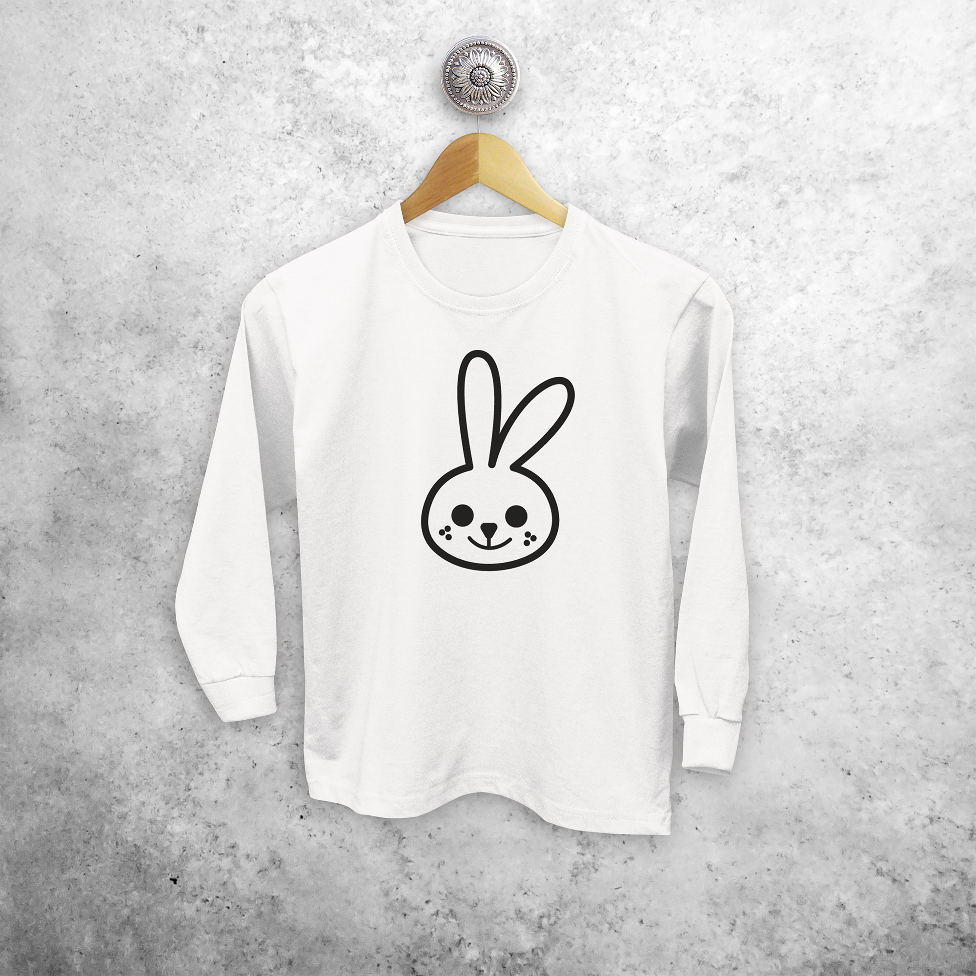 Bunny longsleeve kids shirt