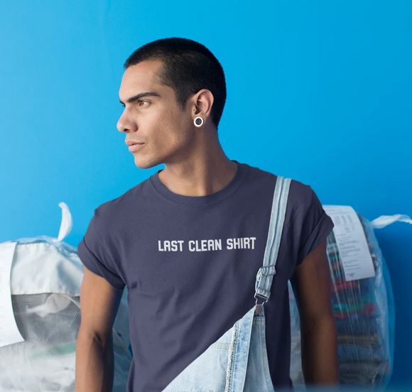 'Last clean shirt' volwassene shirt