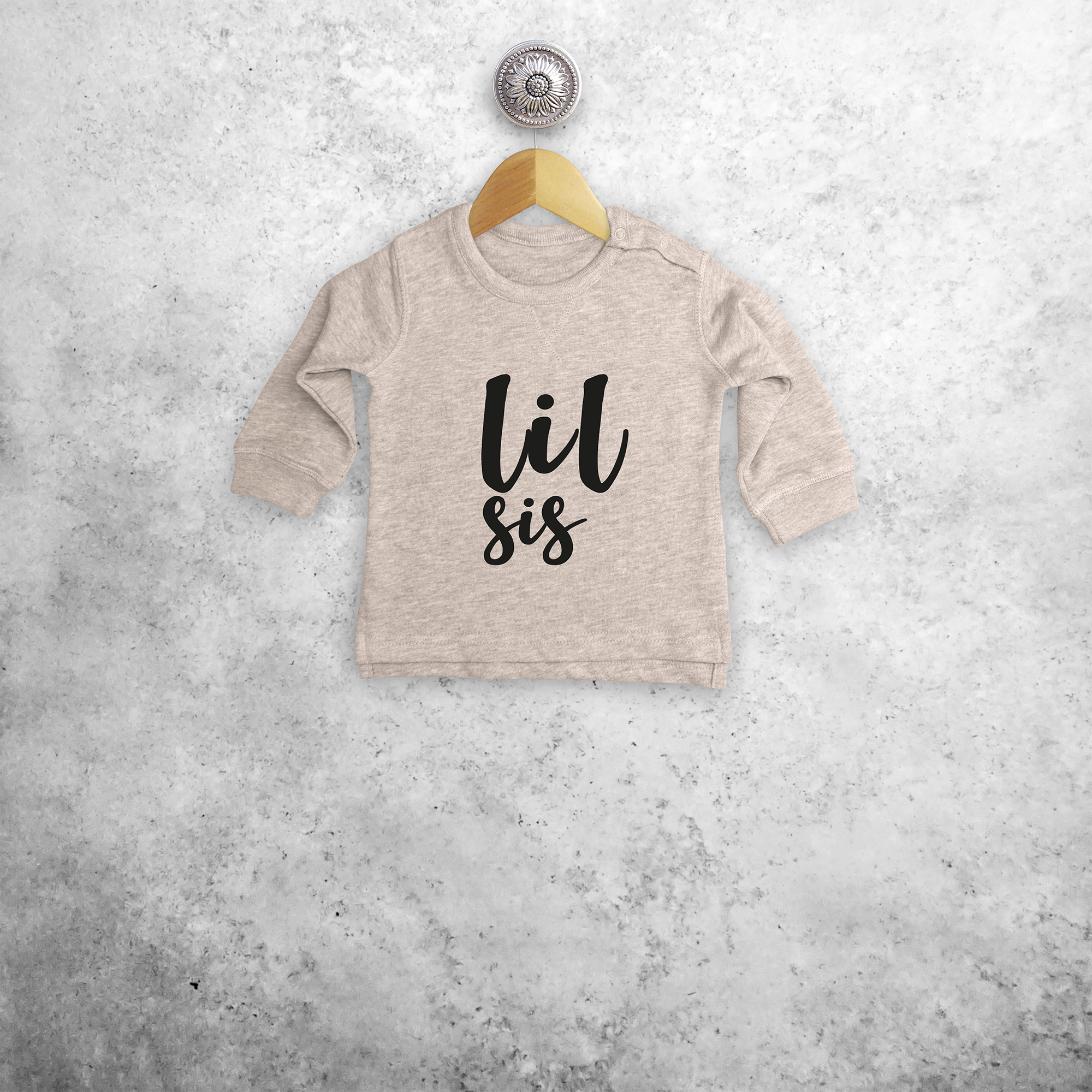 'Lil sis' baby sweater