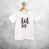 'Lil sis' kind shirt met korte mouwen