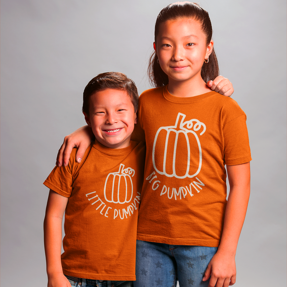 'Little pumpkin' kids shortsleeve shirt