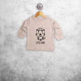 'Little king' baby sweater