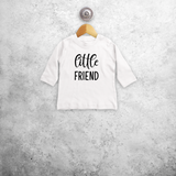 'Little friend' baby longsleeve shirt