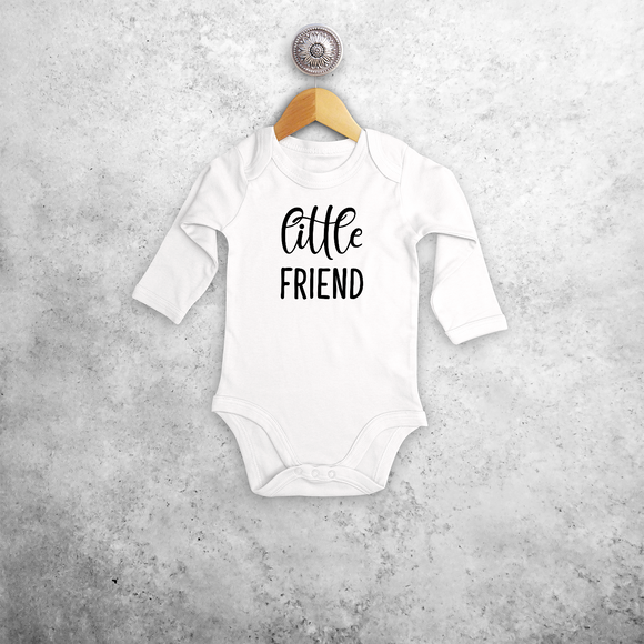 'Little friend' baby longsleeve bodysuit
