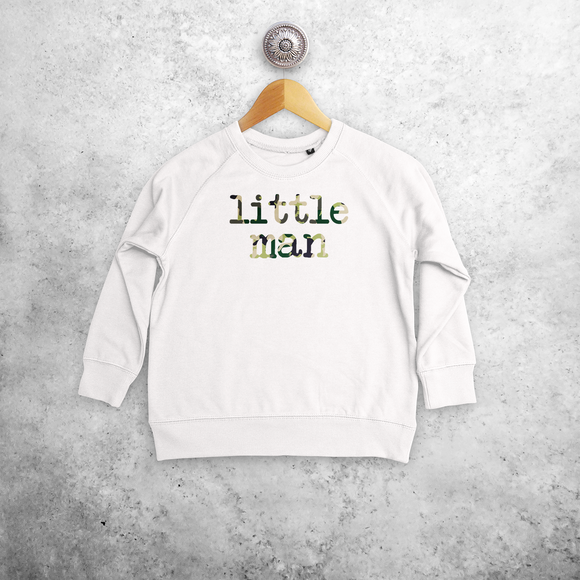 'Little man' kind trui
