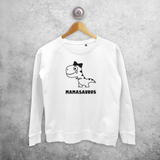 'Mamasaurus' sweater