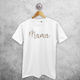 'Mama' luipaard volwassene shirt