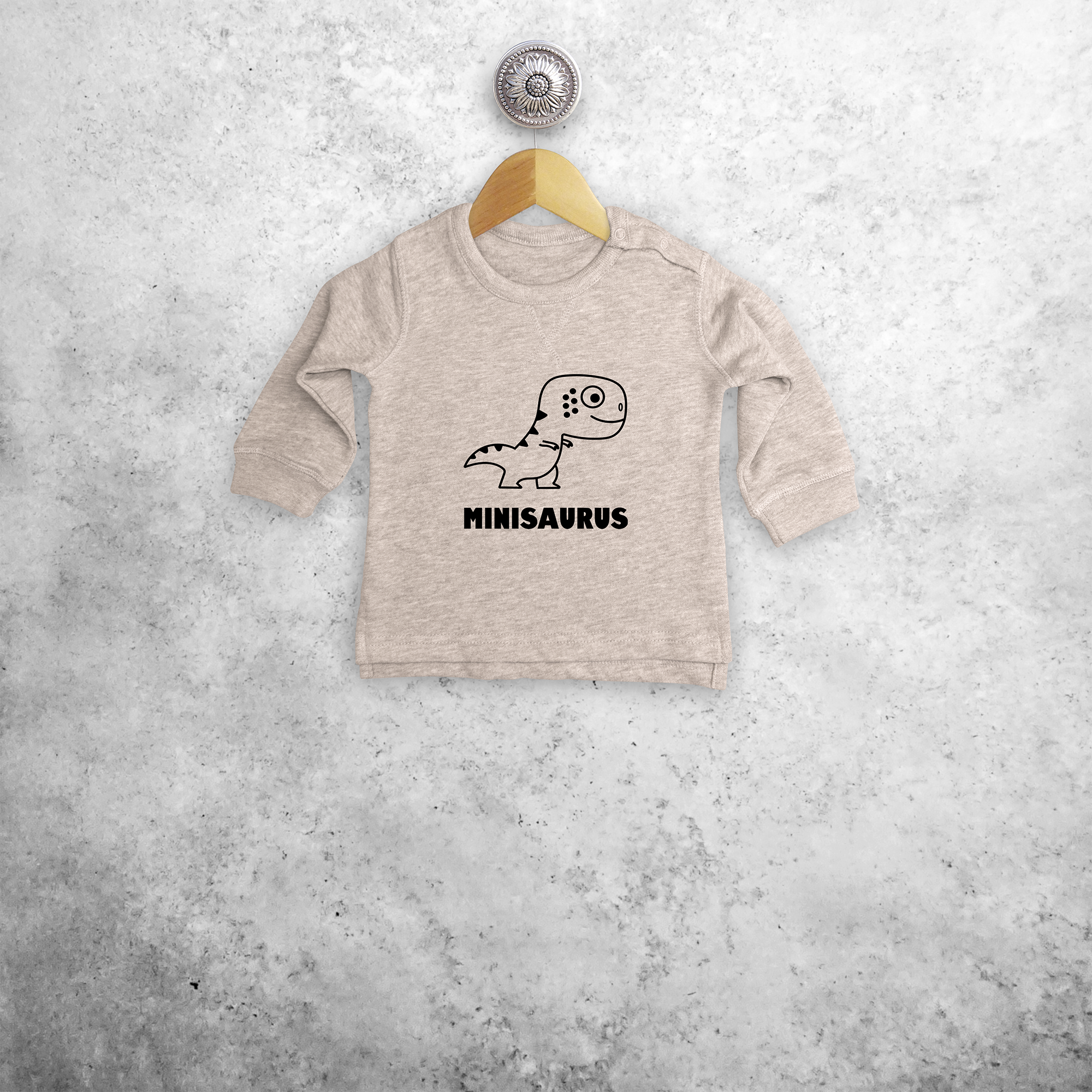 'Minisaurus' baby trui