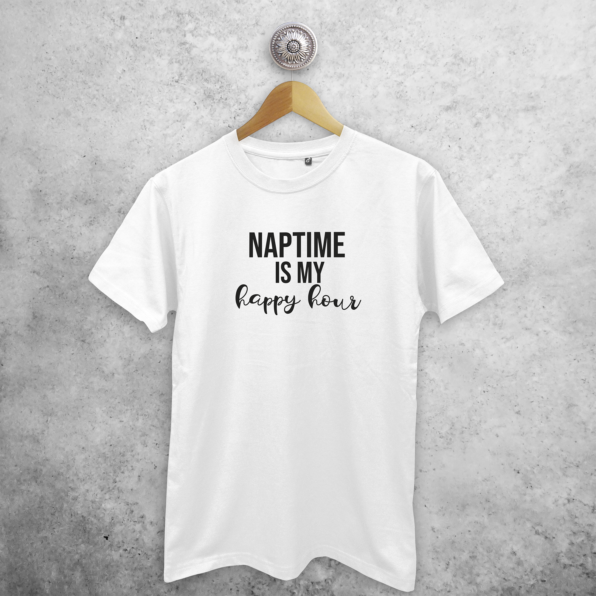 'Naptime is my happy hour' volwassene shirt