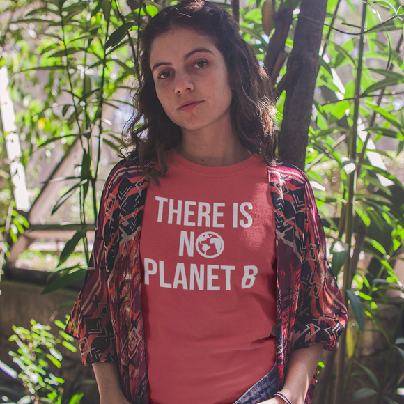 'There is no planet B' volwassene shirt