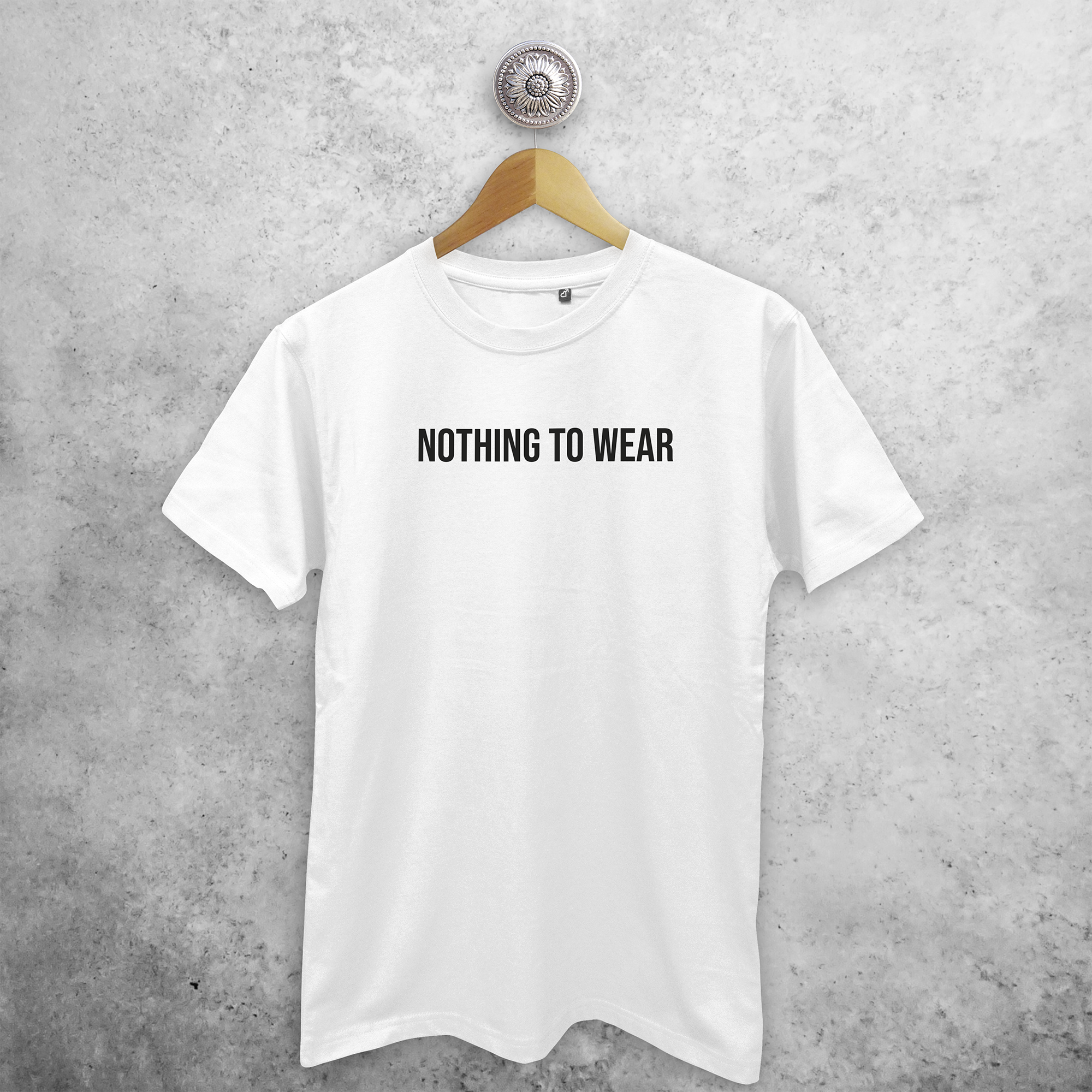 'Nothing to wear' adult shirt