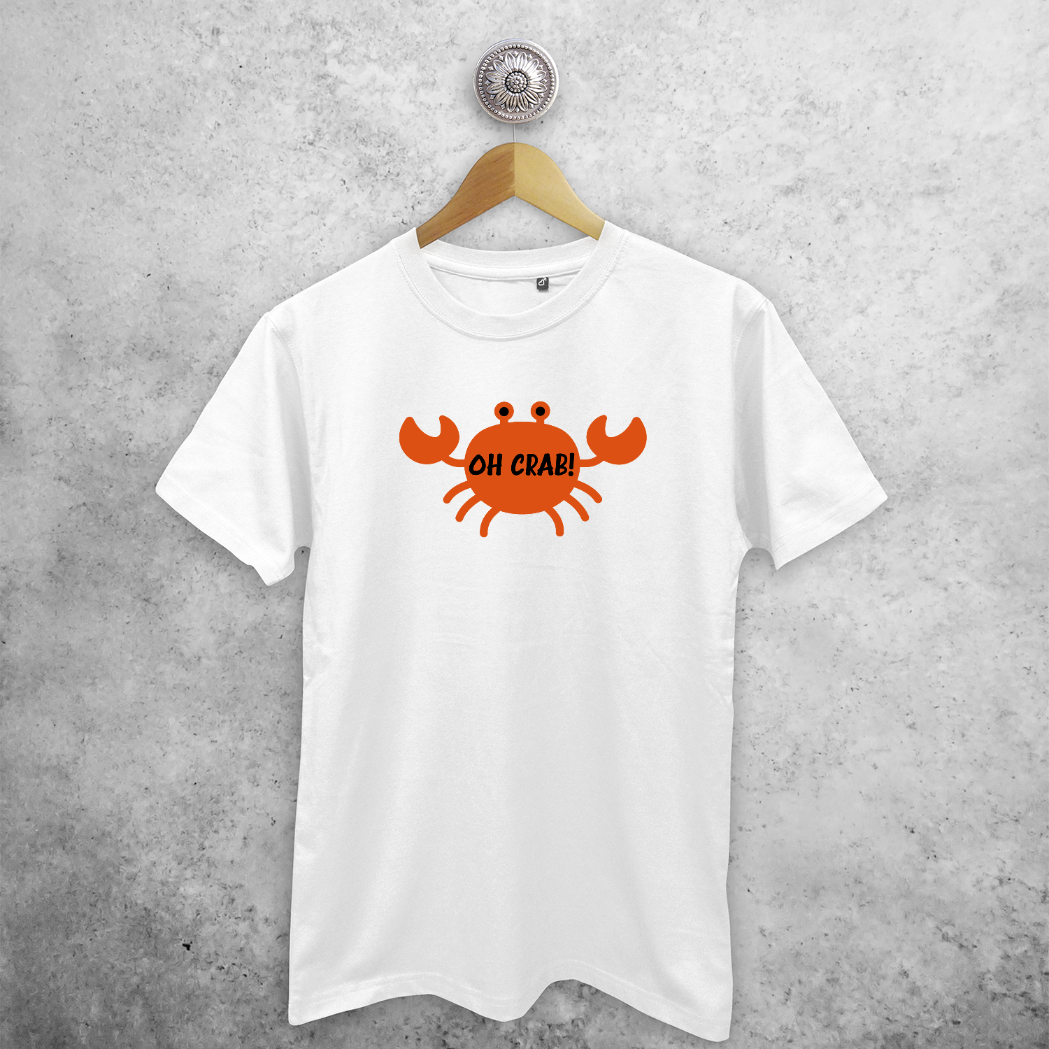 Oh crab!' volwassene shirt