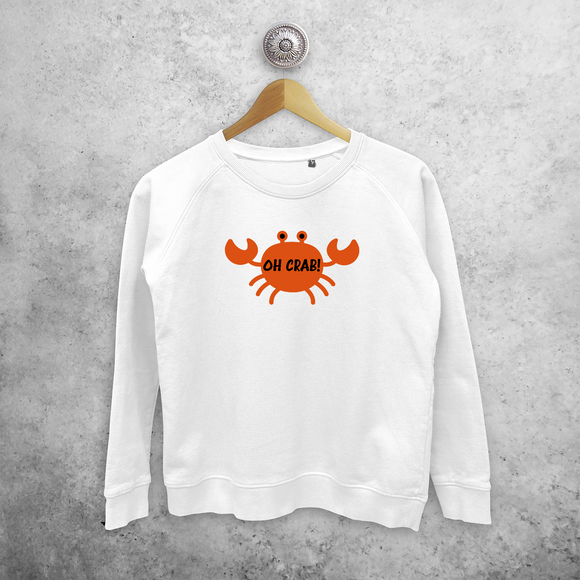 'Oh crab!' sweater
