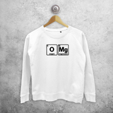 'OMG' sweater