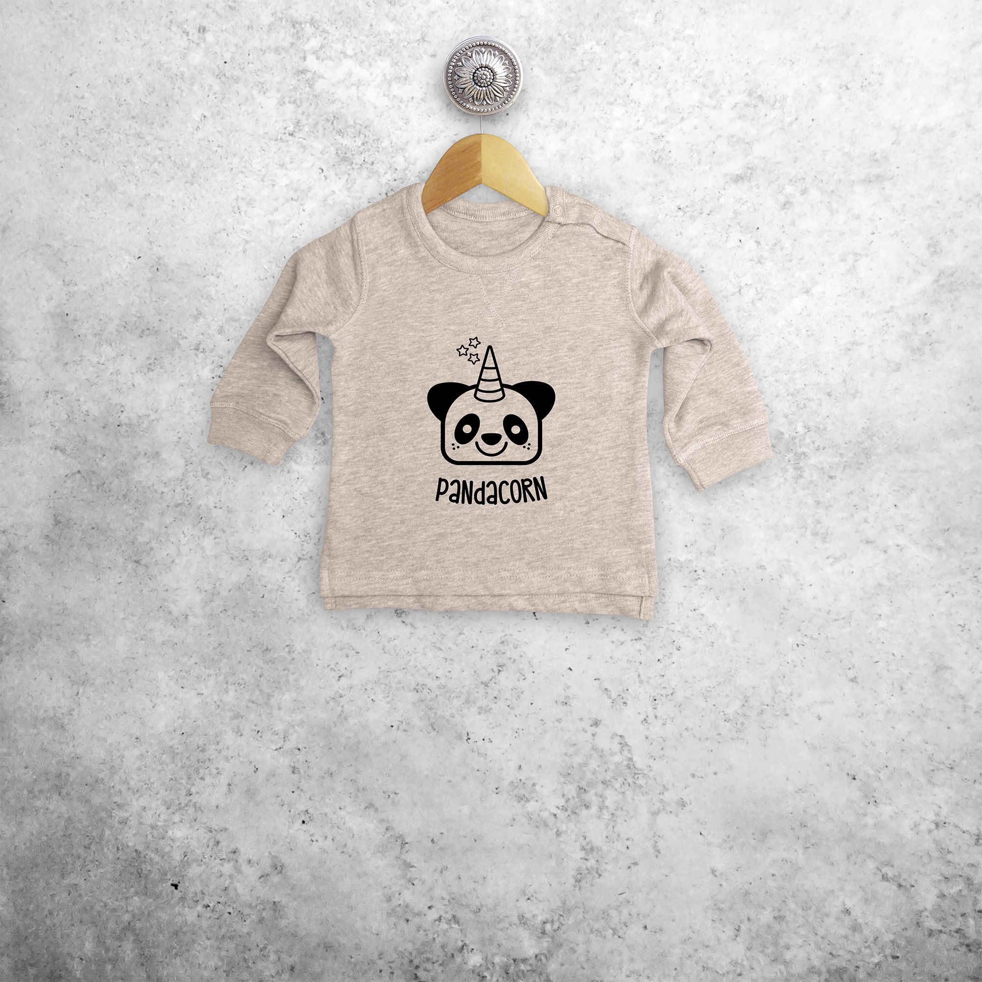 Pandacorn baby sweater