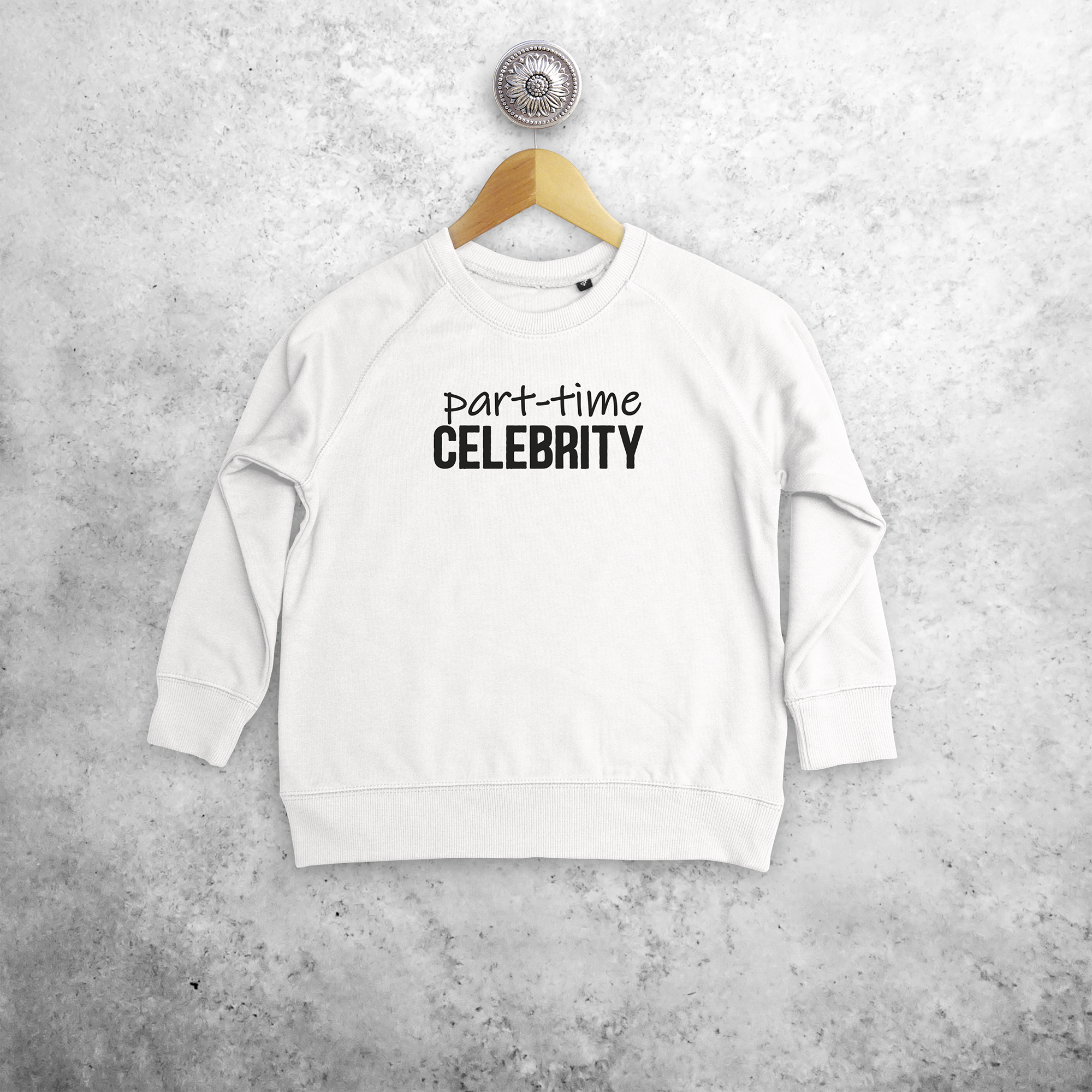 'Part-time celebrity' kids sweater