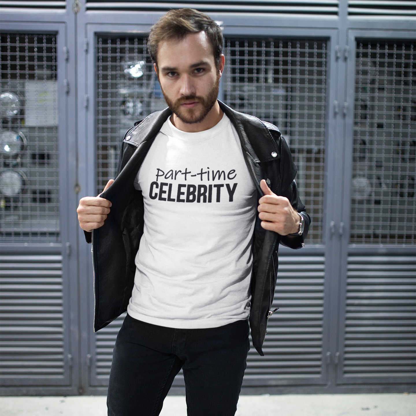 'Part-time celebrity' adult shirt