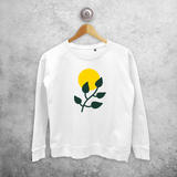 Plant and sun sweater