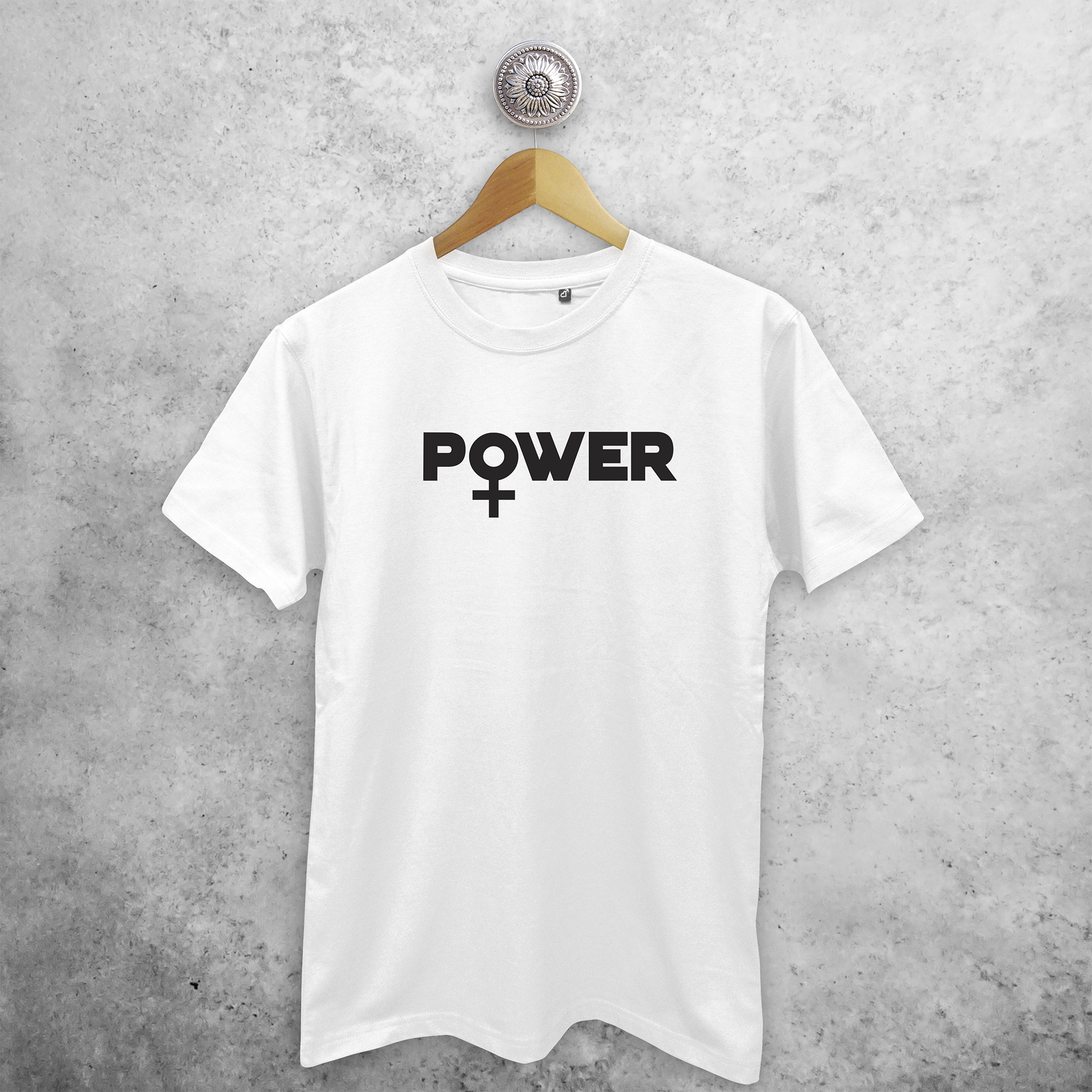 'Power' volwassene shirt