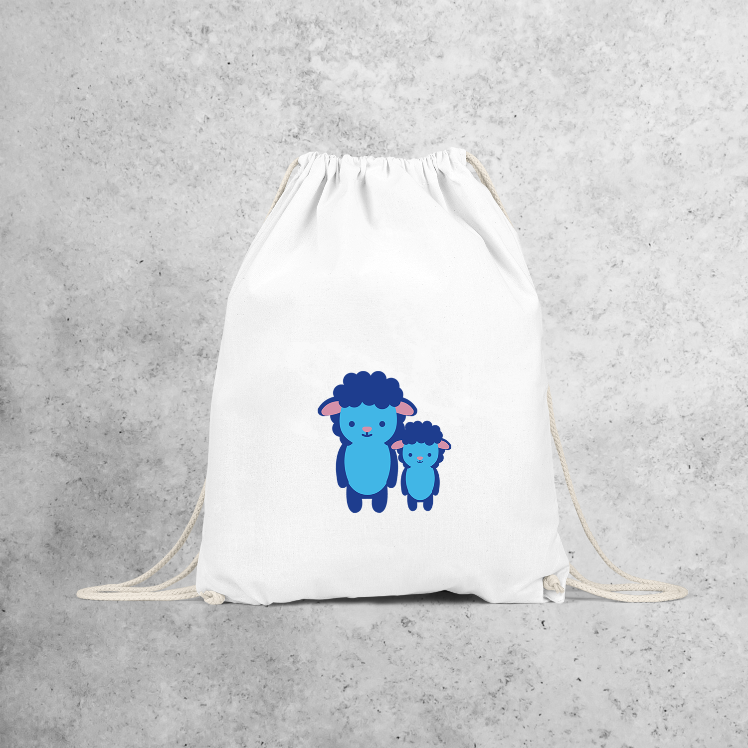 Blue sheep backpack