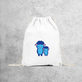Blue sheep backpack