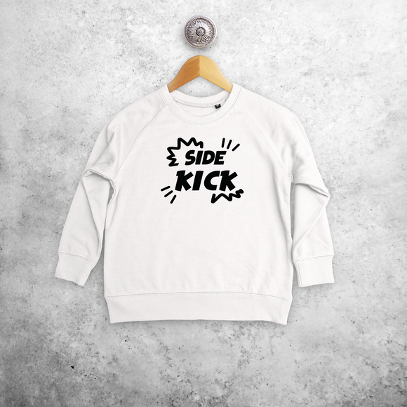 'Side kick' kids sweater