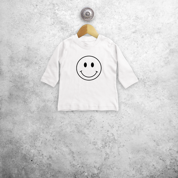 Smiley baby longsleeve shirt