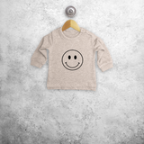 Smiley baby sweater