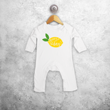 'Squeeze the day' baby romper
