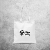 'Storm approaching' tote bag