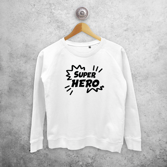 'Super hero' sweater