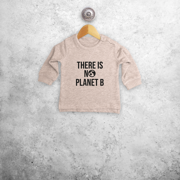 'There is no planet B' baby trui