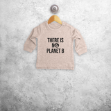 'There is no planet B' baby sweater