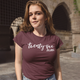 'Twenty-five again' volwassene shirt