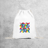 Colourful leaves backpack
